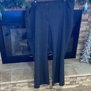 Lane Bryant Charcoal Flare Pants